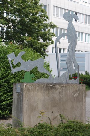 Eisenskulptur von Robert Hartmann
