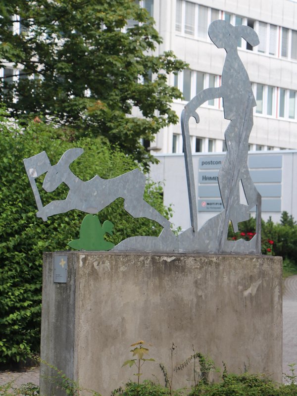 Eisenskulptur von Robert Hartmann