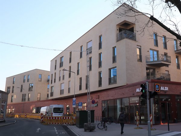 Ansicht Wallhöfe und Wallstraße