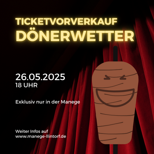 Ankündigungsplakat