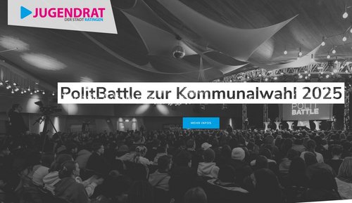 Ausschnitt eines Internet-Bildes mit Schriftzug PolitBattle