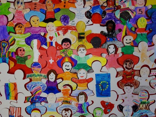 Buntes Puzzle 