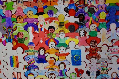 Buntes Puzzle 