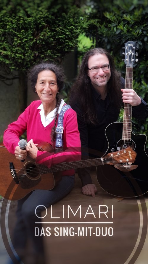 Mann und Frau mit einer Gitarre
