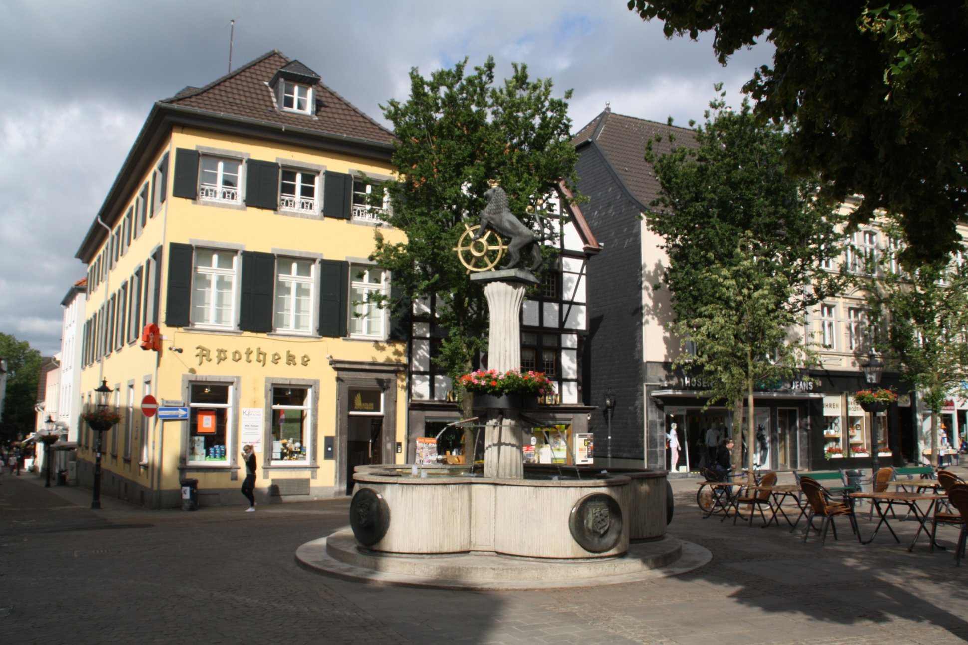 Marktplatz mit Brunnen