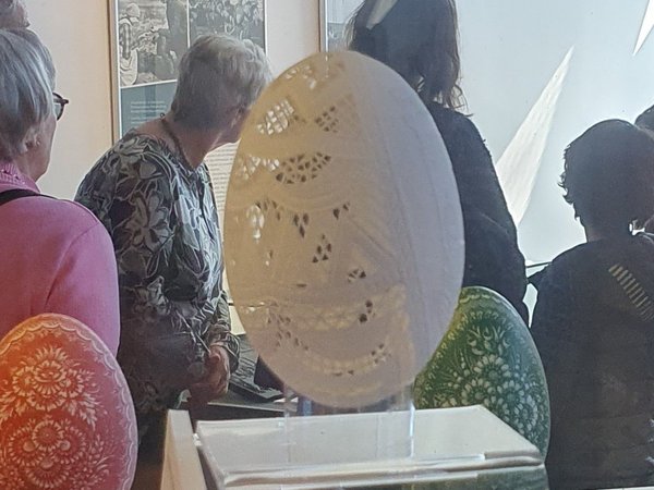 Blick in Osterei-Ausstellung