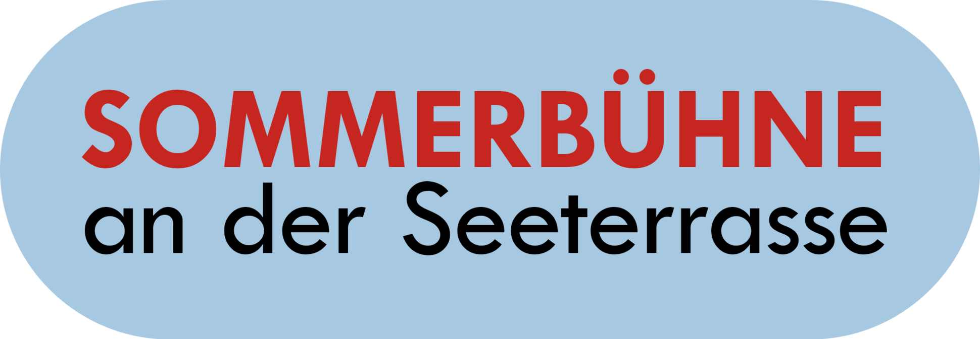 Logo der Sommerbühne an der Seeterrasse