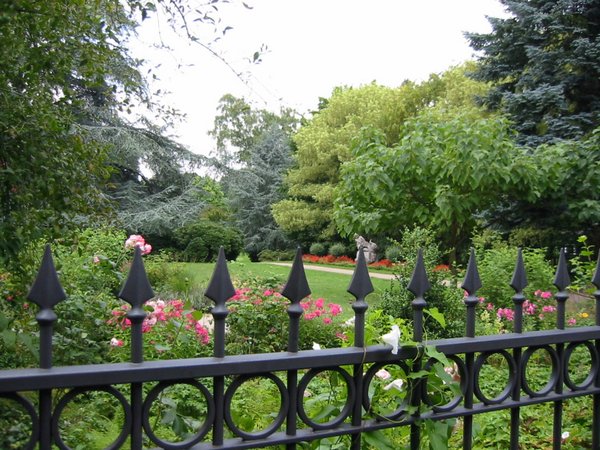 Blick in eine Parkanlage