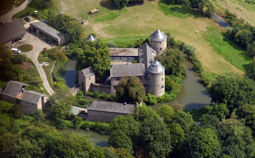 Luftaufnahme Haus zum Haus