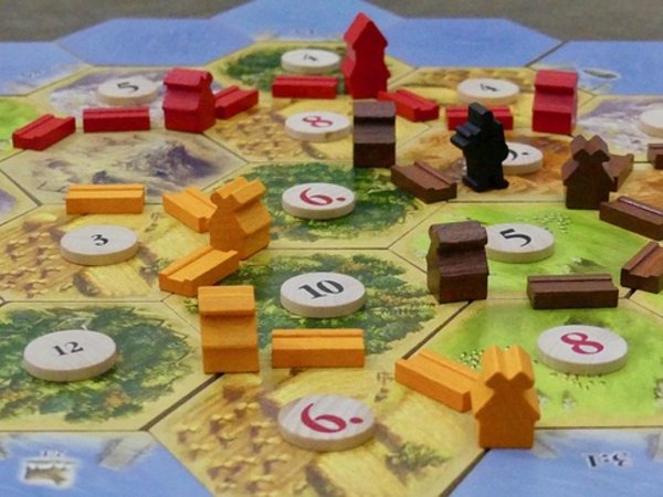 Catan-Spielfeld