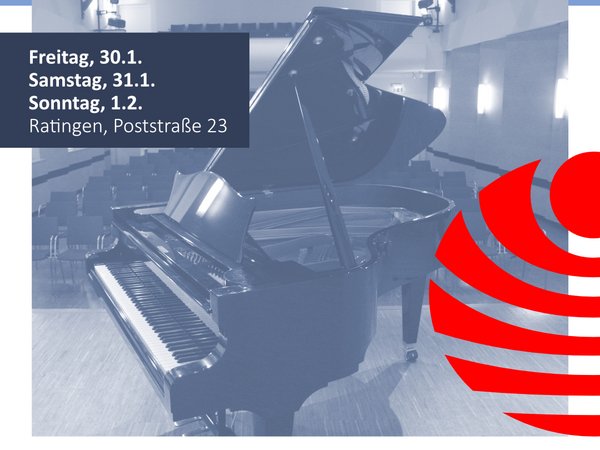 Plakat Jugend musiziert in Ratingen