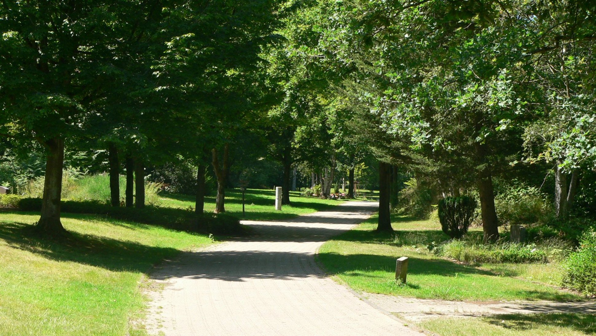 Impression des Waldfriedhofes