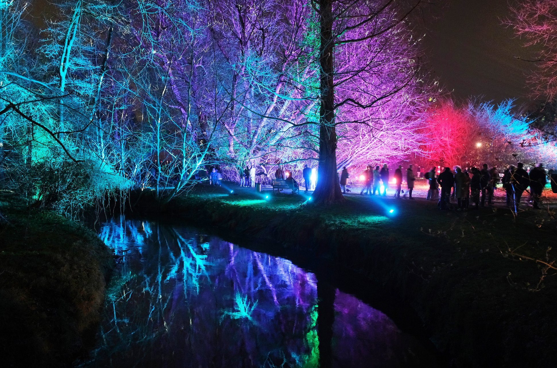 Poensgenpark Leuchten