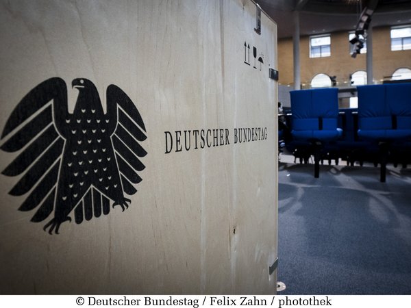 Blick in den Plenarsaal