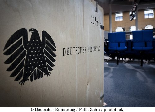 Blick in den Plenarsaal