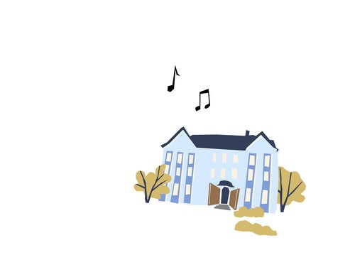 Illustration Musikschule