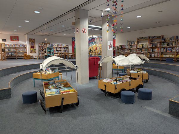 Innenansicht Kinderbibliothek
