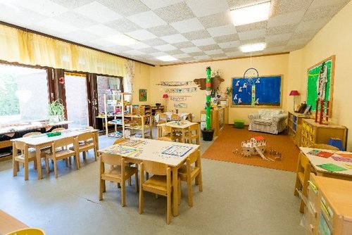Gruppenraum in einem Kindergarten