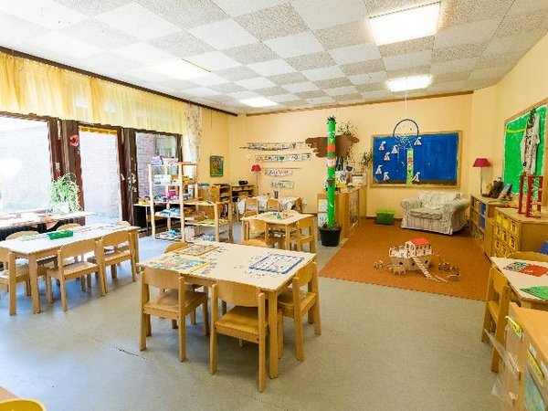 Gruppenraum in einem Kindergarten