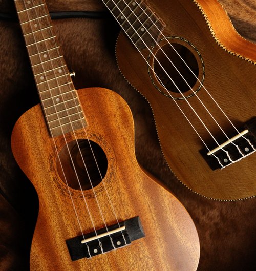 2 Gitarren nebeneinander