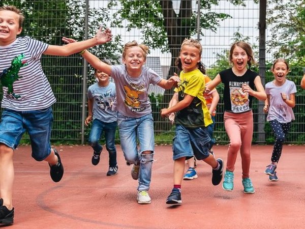 Rennende Kinder