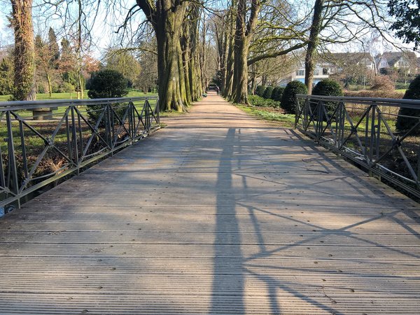 Blick in den Poensgenpark 
