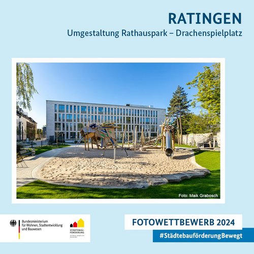 Spielplatz vor Rathaus 