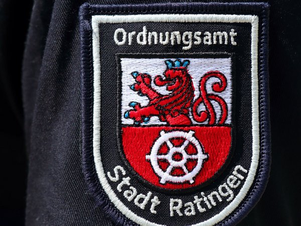 Stadtwappen auf einer Jacke