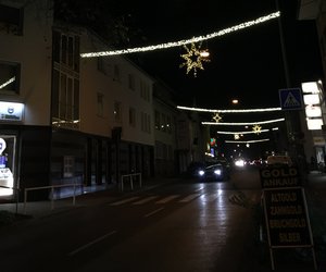 Winterbeleuchtung in der Ratinger Innenstadt