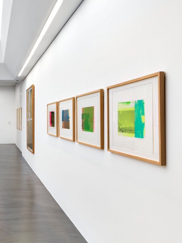 Wände mit Gemälden; zum Menüpunkt "Sammlung"