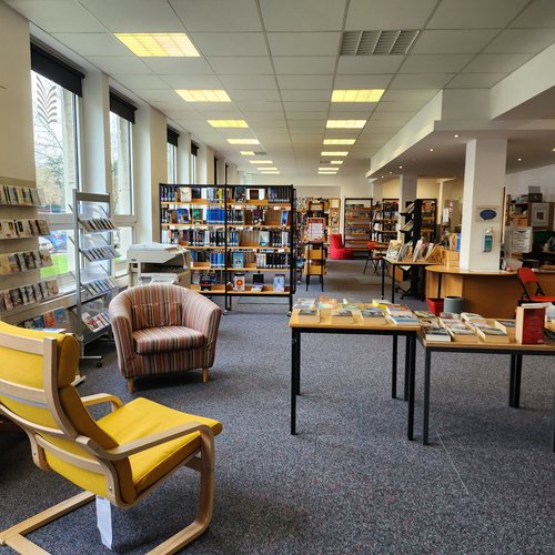 Innenansicht Bücherei