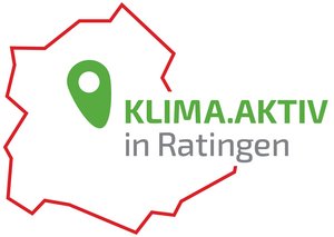 Logo des Klimaschutzmanagements der Stadt Ratingen.