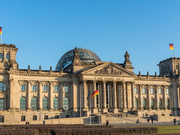 Außenansicht Deutscher Bundestag 