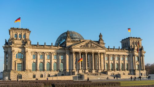 Außenansicht Deutscher Bundestag 