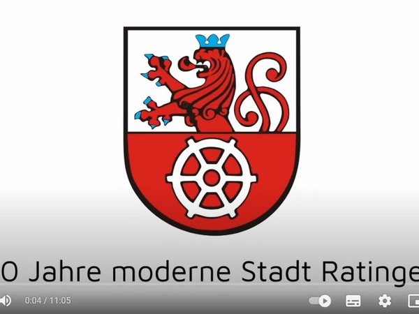 Screenshot aus dem Youtube Video "50 Jahre modernes Ratingen"