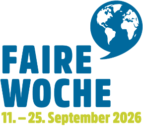 Logo "Faire Woche 2026" mit Datumsangabe 11.-25. September 2026
